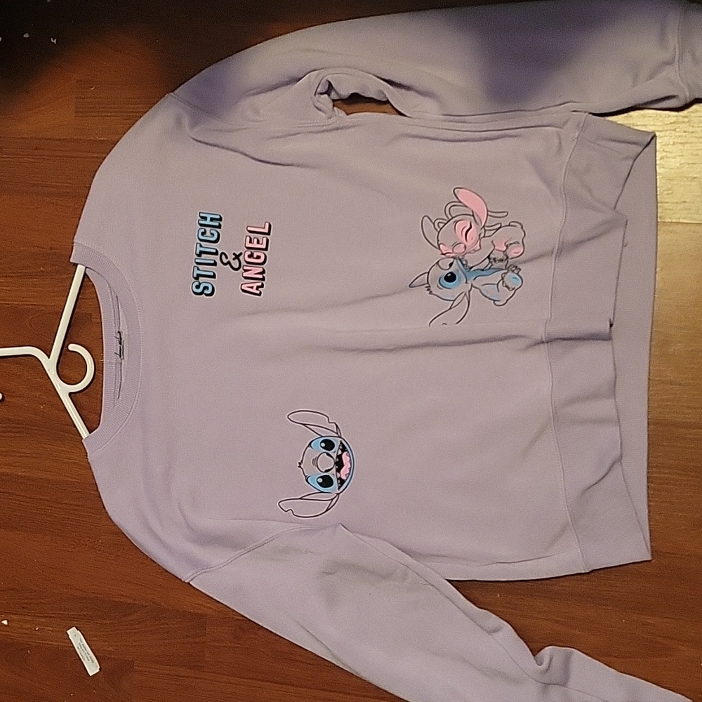 Stitch and Angel sweatshirt